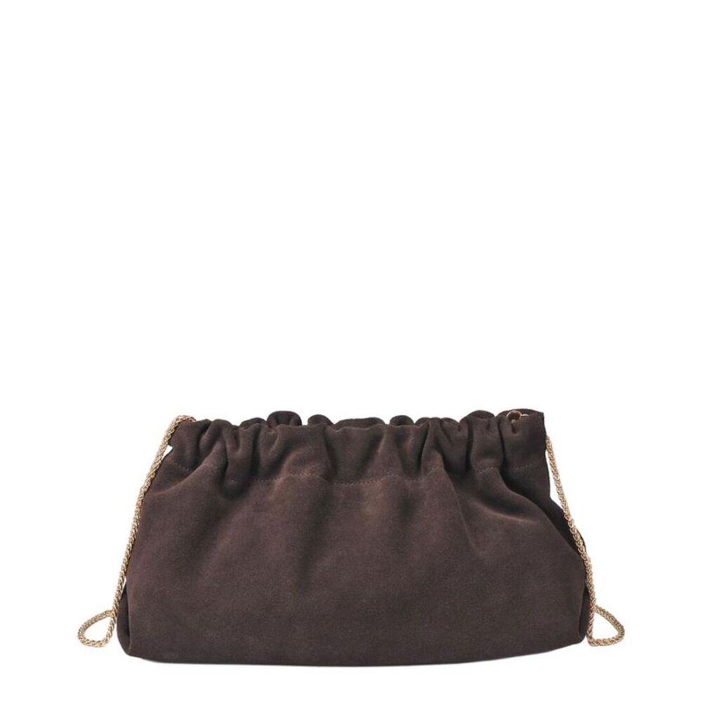 Moda Luxe Penelope Leather Clutch, Brown